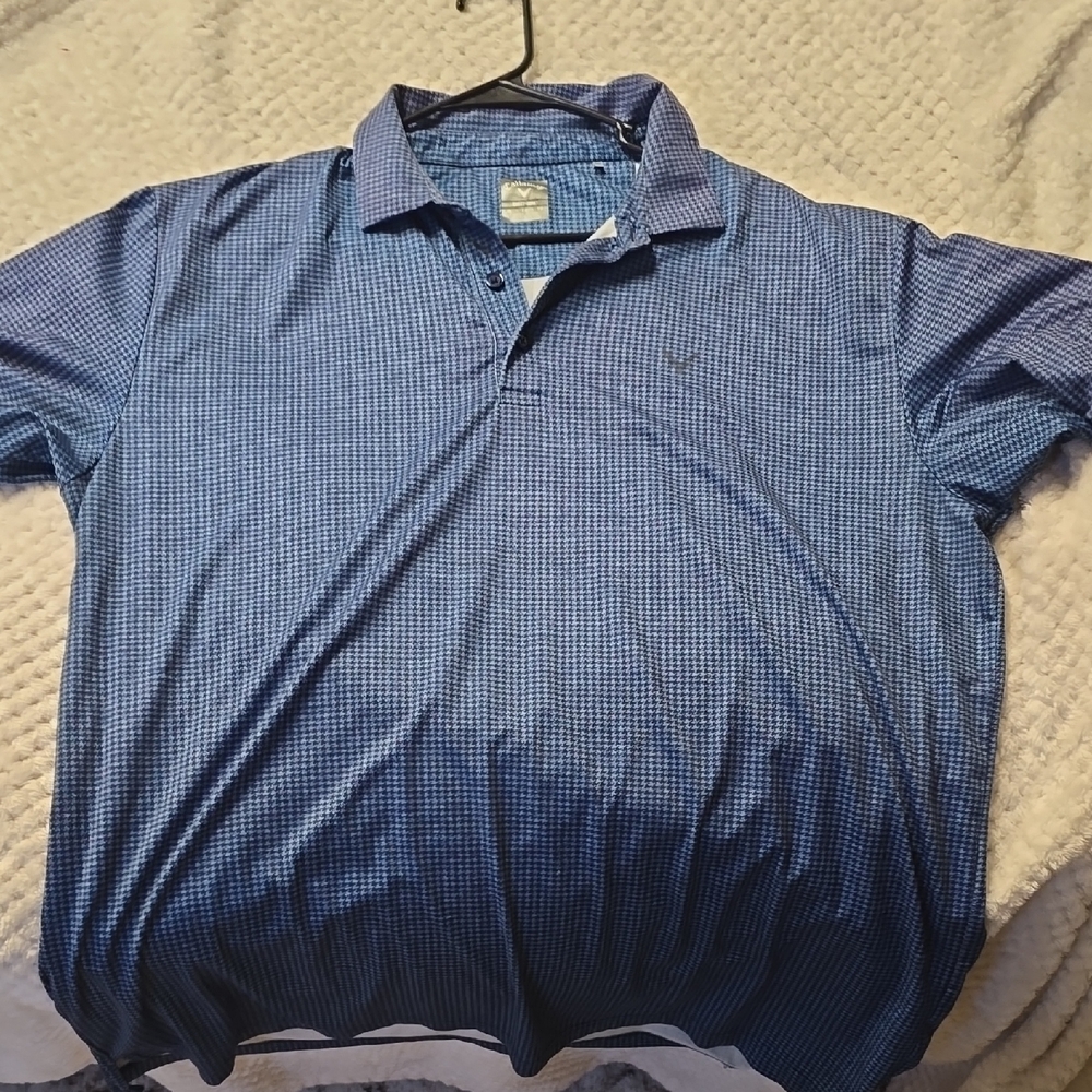 Callaway Men's Blue Polo Shirt